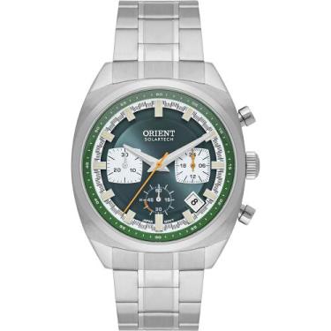 Imagem de Relógio Orient Solartech Cronógrafo Prata Neo Vintage MBSSC269 E1SX