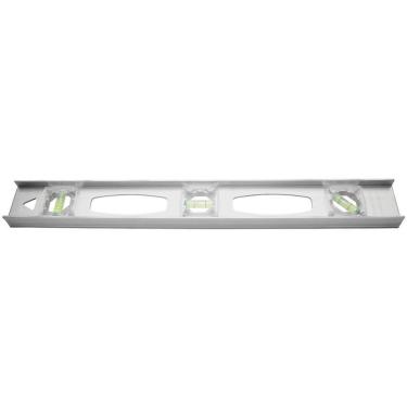 Imagem de Nível de Alumínio 43100-024 com Três Ampolas 0º 45º 90º para Medições Precisas Tramontina