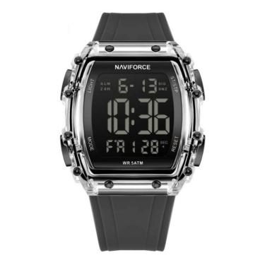 Imagem de relogio masculino display lcd luminoso militar esportivo à prova d´agua