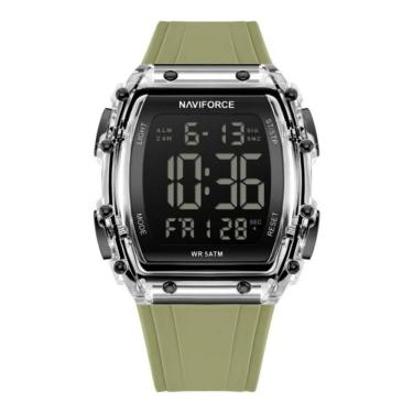 Imagem de relogio masculino display lcd luminoso militar esportivo à prova d´agua