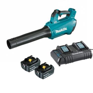 Imagem de Soprador A Bateria 18v Dub184z Makita + 2 Baterias de 5,0Ah + Carregad