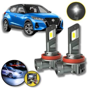 Imagem de Super Led Farol de Milha S14x 6500K Nissan Kicks 2017 a 2021 - Shockli