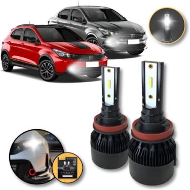 Imagem de Lâmpadas Super Led Farol De Milha Fiat Argo Cronos 2017/2024 - Code by