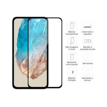 Imagem de Película de vidro 3D para Samsung Galaxy M35 5G + Kit limpeza - BOREAL