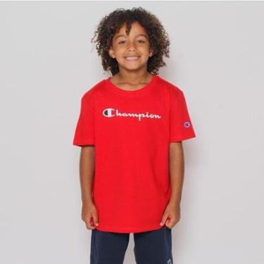 Imagem de CAMISETA CHAMPION INFANTIL SCRIPT LOGO INK-Masculino