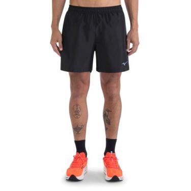 Imagem de Bermuda de corrida Mizuno Run Easy 5 Masculina, M, Preto