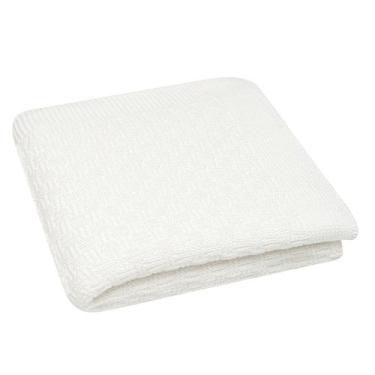 Imagem de Manta Bebê Em Tricô Não-Alérgico 72x72cm Macia e Confortável Luxo Baby