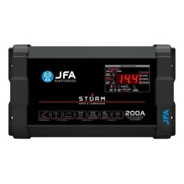 Imagem de Fonte Automotiva Jfa 200 Amperes Automatico Monovolt 220v