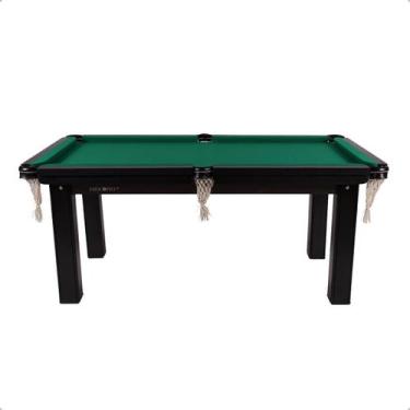 Imagem de Mesa Sinuca Bilhar MDF Cores Kit Bolas Tacos Lousa Giz - Procopio, Ver