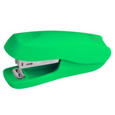 Imagem de Grampeador Emborrachado Colorido Neon Base 10,7cm Grampos 26/6 - 24/6 