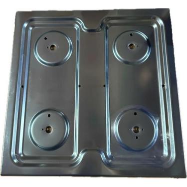 Imagem de Mesa Inox Esmaltec 4 Bocas C/ Furo Eletrodo Econ Nfl