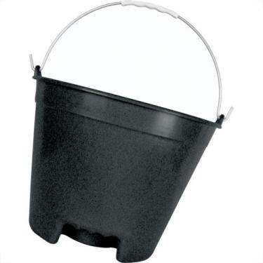 Imagem de Balde Pvc Para Concreto Zumplast 8 Litros Com Alca Aco 2121
