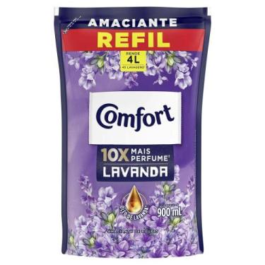 Imagem de Amaciante roupa comfort concentrado 900ml sache lavanda - UNILEVER