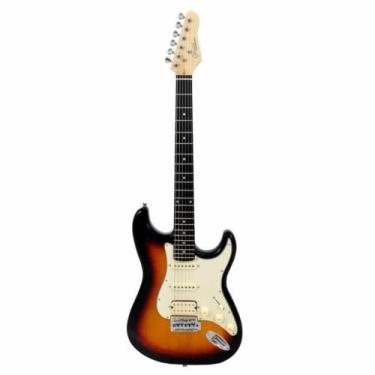 Imagem de Guitarra elétrica giannini g-101 standard stratocaster 1h2s