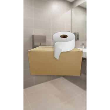 Imagem de Kit 8 Rolos Papel Higiênico Institucional Folha Dupla - Congratulation