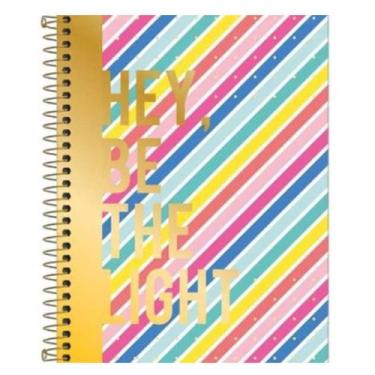 Imagem de Caderneta Espiral 1/8 Be Nice Tilibra - Be the Light