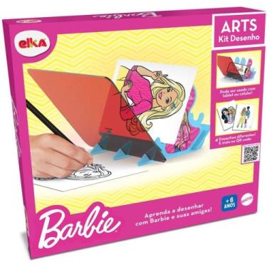 Imagem de Brinquedo para Colorir Barbie ARTS KIT Desenho