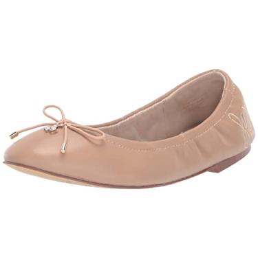 Imagem de Sam Edelman Sapatilha mini bailarina Felicia, Bege macio, 4 Big Kid