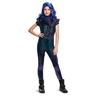 Imagem de Girls Disney Descendants 3 Mal Classic Costume Size 10/12 Blue