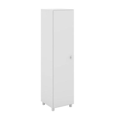 Imagem de Armário Multiuso 1 Porta 2 Prateleiras Am3107 Branco