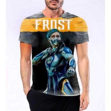 Imagem de Camiseta Camisa Frost Mortal Kombat Aprendiz Subzero Gelo 3 - Estilo K