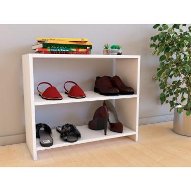 Imagem de Sapateira Multiuso Pequena 60cm Branca