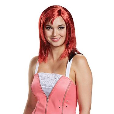 Imagem de Disguise Peruca Kairi feminina - fantasia adulta, Vermelho, One Size Adult