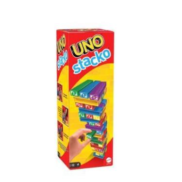 Jogo Uno Stacko - Torre de Empilhar - Mattel Games - 43535