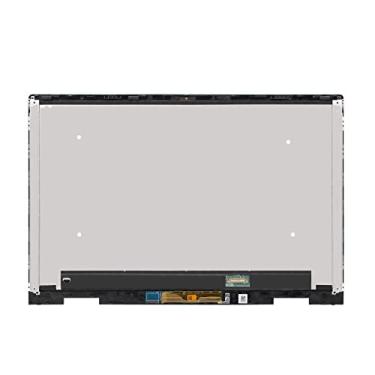 Imagem de LTPRPTS Montagem de tela digitalizadora de tela sensível ao toque LCD LED para HP Envy x360 15-ee 15z-ee 15m-ee 15m-ee0013dx 15m-ee0023dx 15-ee0047nr L93183-001 L93181-001 Preto