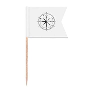 Imagem de Marcadores de palito de dente com posição digital para marcação de palito de festa, bolo e prato de queijo