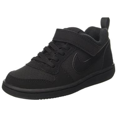 Imagem de NIKE Tênis Court Borough Preto Infantil 33