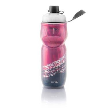 Imagem de Garrafa Térmica 600 Ml Rastro Rosa - Ptk