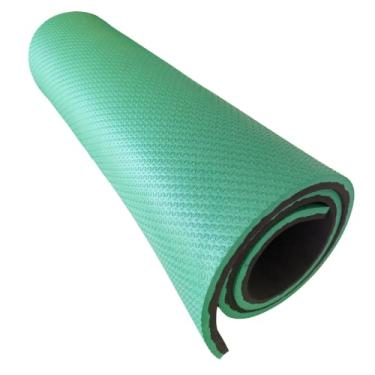 Imagem de Tapete Colchonete (Yoga, Pilates, Fitness, Ginástica) 1m x 50cm x 10mm (Verde)