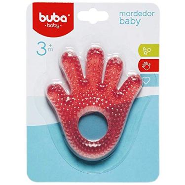 Imagem de Mordedor de Água Mãozinha Buba Vermelho