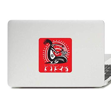 Imagem de Pandeiro Mexicana Dance Celebrate Mexico Decalque Vinil Paster Laptop Adesivo Decoração PC