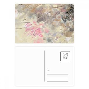 Imagem de Fevereiro Lotus XJJ conjunto de cartão postal pintura a óleo aniversário correspondência cartão de agradecimento