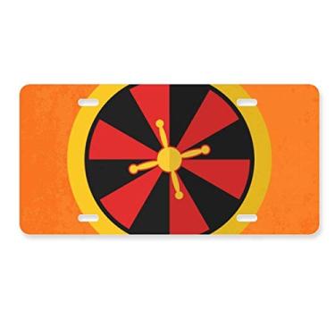 Imagem de DIYthinker Ilustração de elemento de toca-discos de cassino, decoração de carro, acessório de aço inoxidável