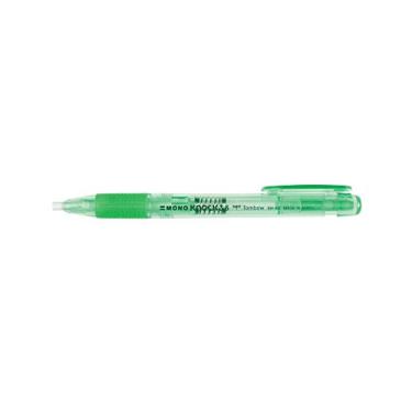 Imagem de Tombow 82045 MONO Knock Eraser, verde, 1 pacote. Borracha estilo caneta fácil de usar com aderência de borracha