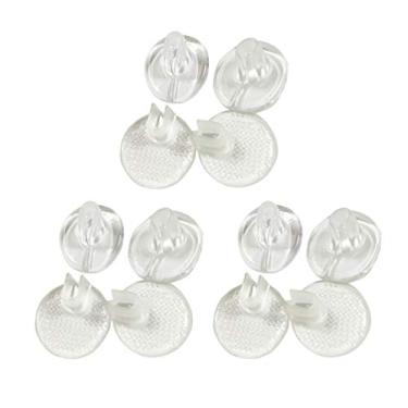 Imagem de HEALLILY 6 pares de protetores de dedo para sandália de silicone, chinelos de dedo de gel, protetores de dedo para mulheres e homens