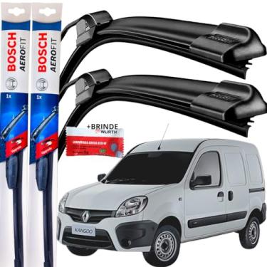 Imagem de Palheta Limpador Parabrisa Bosch Aerofit Par de Palheta Limpadora Dianteiro Original Kango 1997 á→2018