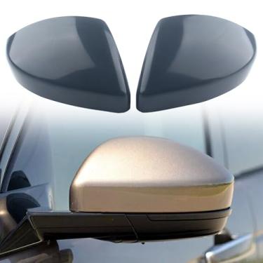 Imagem de FINMOKAL 2 peças de capa de espelho retrovisor lateral para decoração externa compatível com Land Rover Evoque 2016-2019 Velar 2018-2019