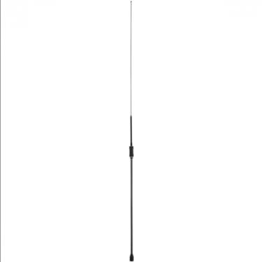 Imagem de Antena Viuva Negra para Radio PX Movel Base Prolongada com Bobina Central Preta B-2007P