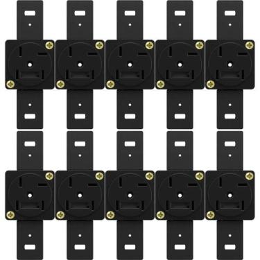 Imagem de Kit 10 tomada p/ telefone padrão telebras iriel