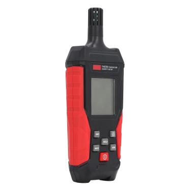 Imagem de Medidor de Umidade de Temperatura Portátil, Higrômetro Digital Com Desligamento Automático, Armazenamento de Dados, para Uso Interno e Externo