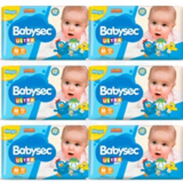 Imagem de Fralda BabySec - Galinha Pintadinha Ultra Mega 6 Pacotes  05-9,5 kg Ta