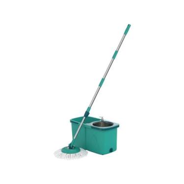 Imagem de Mop Giratório FlashLimp Pro com Balde - Microfibra, Verde