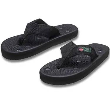 Imagem de Sandália de Dedo Magnética Terumi T-A Preto