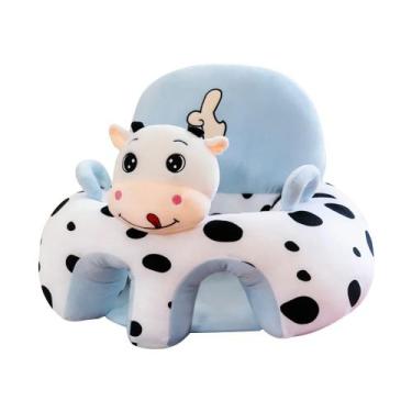 Imagem de Assento Almofada para Bebê Sentar Macio Acolchoado Sofazinho de Pelúci