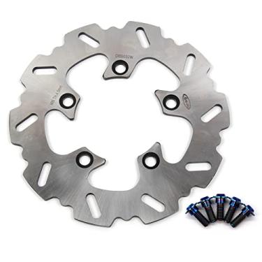 Imagem de Rotor de disco de freio traseiro Arashi com parafusos de montagem para Suzuki GSX-R600 97-21, GSX-R750 96-21, GSXR 1000 01-16, GSXR 1100 86-88, SV650 03-10, SV1000 S 03-07, TL1000 00R 98 -03, TL1000S