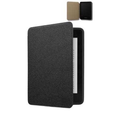 Imagem de Capa Compatível Novo Kindle 10ª geração - Preta Ultra Leve Auto Hibernação Preta Geração 2019 - Modelo J9G29R (Não Compatível com Paperwhite 10ª e 11ª geração) - Qualidade Premium